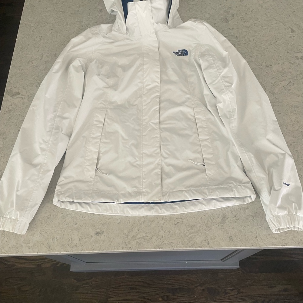 The North Face Classic White Hooded Jacket